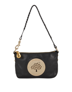 Daria Pochette, Leather, Black, 1611221, B, 2*